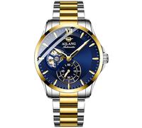 TEINTOP Herren Automatik Uhren Ailang Stahlarmband Männer Mechanisches Armbanduhr (Gold Blau)