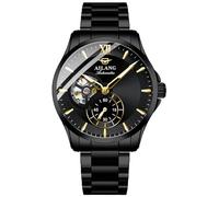 TEINTOP Herren Automatik Uhren Ailang Stahlarmband Männer Mechanisches Armbanduhr (Schwarz)