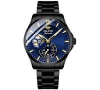 TEINTOP Herren Automatik Uhren Ailang Stahlarmband Männer Mechanisches Armbanduhr (Schwarz Blau)