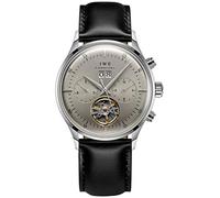 TEINTOP Multifunktionsuhren Herren Automatik Uhr Mechanische Offenes Herz Männlich Armbanduhren (Grau)