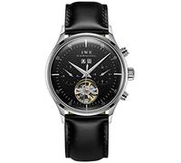 TEINTOP Multifunktionsuhren Herren Automatik Uhr Mechanische Offenes Herz Männlich Armbanduhren (Schwarz)