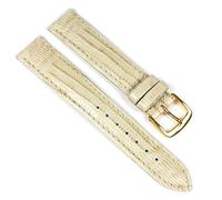 Teju-Print Ersatzband Uhrenarmband Kalbsleder Band Beige 22153G