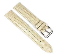 Teju-Print Ersatzband Uhrenarmband Kalbsleder Band Beige 22154S