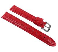 Teju-Print Ersatzband Uhrenarmband Kalbsleder Band Rot 22191S