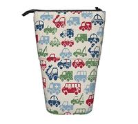 Teleskop-Federmäppchen, Auto-Schreibwaren, Federmäppchen, Make-up-Tasche, tragbare Büro-Schreibwaren-Tasche für Teenager, Mädchen, Erwachsene, Auto, Pencil Telescopic, Kosmetikkoffer