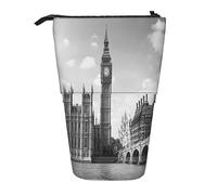 Teleskop-Federmäppchen, lustige freche Schafzunge, niedliches Tier, Schreibwaren, Federmäppchen, Make-up-Tasche, tragbare Büro-Schreibwaren-Tasche für Teenager, Mädchen, Erwachsene, london, Pencil