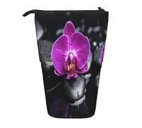 Teleskop-Federmäppchen, lustige freche Schafzunge, niedliches Tier, Schreibwaren, Federmäppchen, Make-up-Tasche, tragbare Büro-Schreibwaren-Tasche für Teenager, Mädchen, Erwachsene, Blumen1, Pencil