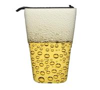 Teleskop-Federmäppchen, Sonnenuntergänge, See, Pferde, Schreibwaren, Federmäppchen, Make-up-Tasche, tragbare Büro-Schreibwarentasche für Teenager, Mädchen, Erwachsene, Beer Bubble, Pencil Telescopic,