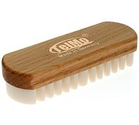 TelMo Nubukbürste mit Kreppauflage Wildlederbürste 125x42mm