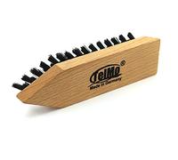 TelMo Schmutzbürste (Holz) ca. 16,3cm lackiert Synth. Borsten schwarz