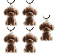 TEMOOUES 1. 2/3/4/5/10pcs Klarer PET Memorial Schlüsselbund Mit Speicherfach Für Katzen Hunde Liebhaber Sympathie Anhänger Pet Memorial Keepsakes Für Schlüssel