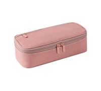 TEMOOUES 2-lagiges Federmäppchen, große Kapazität, Stiftebox, Stifttasche, Schule, Bürobedarf für Studenten, geräumige Aufbewahrung, a