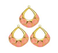 TEMOOUES 3 stabile Schildkröten-Sonnenblumen-Anhänger für Damen, Schmuckdesign, Marine-Thema, Schmuck, Charm-Zubehör, Tropföl, Seesterne, Sonnenblumen, Halskettenanhänger, One Size, Wie beschrieben