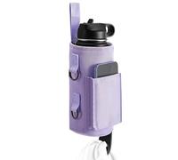 TEMOOUES Reißfester Sport Flaschenhalter 900D Tuchbefestigung & Komfort Tragegurte Turnbeutel für Herren, violett, Mass Beauty