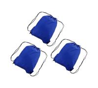TEMPNAP 3 Stück Reisetaschen aus Polyester 210d mit Dickem Kordelzug Leichte Faltbare Drawstring Aufbewahrungstaschen für Sport und Reisen