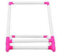 TEMPNAP Kreuzstichrahmen mit PVC Ständer Verstellbarer Desktop Clip On Stickrahmen für Stickerei und Bastelprojekte Am Tisch