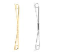 TEMPNAP Schalclip 2 Stück Kupfer Kreative Kragennadeln für Strickjacken und Stola Vielseitig Einsetzbar für Formelle und Anlässe