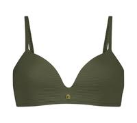 TEN CATE Plunge Padded Bikini Top - Deep Olive, 40B
