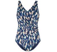 TEN CATE Swimsuit soft cup v-neck Damen | IKAT BLUE | 46