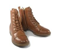 Ten Points Damen Pandora Stiefelette, Cognac, 40 EU