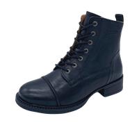 Ten Points Schnürstiefeletten für Damen, schwarz, Größe 39 EU