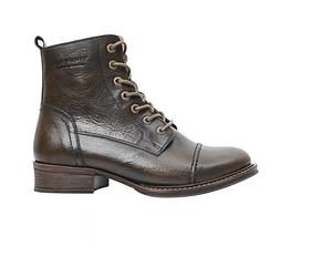 Ten Points - Women's Pandora Boots Tanned Leather - Freizeitstiefel, Gr. 37, grau (Olive)