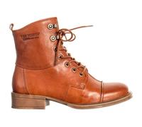 Ten Points - Women's Pandora Lace Boots - Freizeitstiefel, Gr. 42, bunt (Cognac)