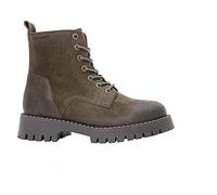 Ten Points - Women's Penny Lace Suede Boots - Freizeitstiefel, Gr. 36, braun/grau (Olive)