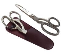 Tenartis 383 Schneiderschere 20 cm mit Bordeaux Scheide - Made in Italy