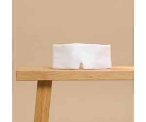 TENCEL™ Satin-Schlafmaske Weiß S/M