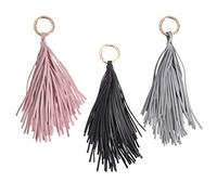 Tendycoco SchlüSselanhäNger Boho Aus Pu Leder - 3 StüCk AnhäNger FüR Handtaschen Auto SchlüSselbund Und Dekoration FüR Jeden Anlass Wie Geburtstag Valentinstag Muttertag Und Weihnachten