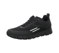 tenhaag Herren, Männer Low-Top Sneaker,Warm gefüttert,Freizeitschuhe,Laufschuhe,schnürschuhe,atmungsaktiv,Halbschuhe,Schwarz (Black),47 EU / 12 UK