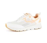 tenhaag Damen, Frauen Low-Top Sneaker,Halbschuhe,straßenschuhe,Strassenschuhe,Sportschuhe,Freizeitschuhe,Turnschuhe,Weiß (Peach),38.5 EU / 5.5 UK