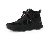 tenhaag Herren, Männer High-Top Sneaker,Laufschuhe,schnürschuhe,atmungsaktiv,Halbschuhe,straßenschuhe,Strassenschuhe,Black (Black),43 EU / 9 UK