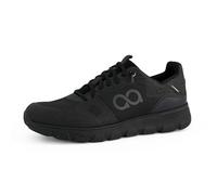 tenhaag Herren, Männer Low-Top Sneaker,Halbschuhe,straßenschuhe,Strassenschuhe,Sportschuhe,Freizeitschuhe,Turnschuhe,Black (Black),42,5 EU / 8,5 UK