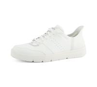tenhaag Herren, Männer Low-Top Sneaker,schnürschuhe,atmungsaktiv,Halbschuhe,straßenschuhe,Strassenschuhe,Sportschuhe,Weiss (White/Offwhite),36 EU / 7.5 UK
