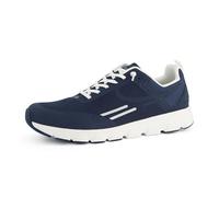 tenhaag Herren, Männer Low-Top Sneaker,Warm gefüttert,Freizeitschuhe,Turnschuhe,Laufschuhe,schnürschuhe,atmungsaktiv,Blau (Blue),43 EU / 9 UK
