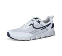 Tenhaag Herren Low-Top Sneaker – warm gefüttert, atmungsaktiv, Schnürer – Weiß (Ocean) 42 EU / 8 UK
