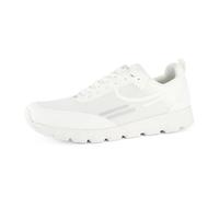 tenhaag Herren, Männer Low-Top Sneaker,Warm gefüttert,Turnschuhe,Laufschuhe,schnürschuhe,atmungsaktiv,Halbschuhe,Weiß (White),45 EU / 10.5 UK
