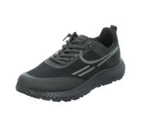 Tenhaag Sportliche Schnürschuhe für Herren, schwarz, Größe 44 EU / 9,5 UK