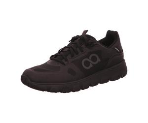 Tenhaag Sportliche Schnürschuhe für Herren, schwarz, Größe 48 EU / 12,5 UK