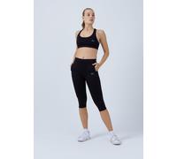 Tennis 3/4-Leggings mit Taschen, schwarz XXXL