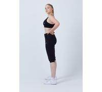 Tennis Caprihose mit Taschen, schwarz XL