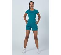 Tennis Capsleeve T-Shirt, petrol grün 164