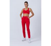 Tennis Jogginghose Damen & Mädchen, rot 158