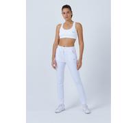 Tennis Jogginghose Damen & Mädchen, weiß 140