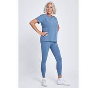 Tennis Loose Fit T-Shirt Kurzarm, grau blau XL