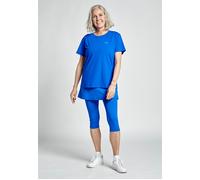 Tennis Loose Fit T-Shirt Kurzarm, kobaltblau L