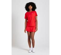 Tennis Loose Fit T-Shirt Kurzarm, rot L