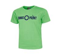 Tennis-Point Basic Cotton T-Shirt Kinder in hellgrün, Größe: 128 (nur noch wenige Artikel verfügbar)
